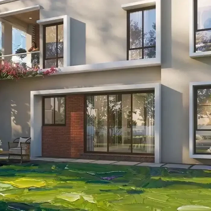 NVT Codename: A Life in Bloom Gallery Image Private backyard of a NVT Codename: A Life in Bloom villa, artist impression